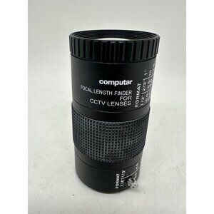Computar Focal Length Finder For CCTV Lenses Adjustable 12.5-75mm
